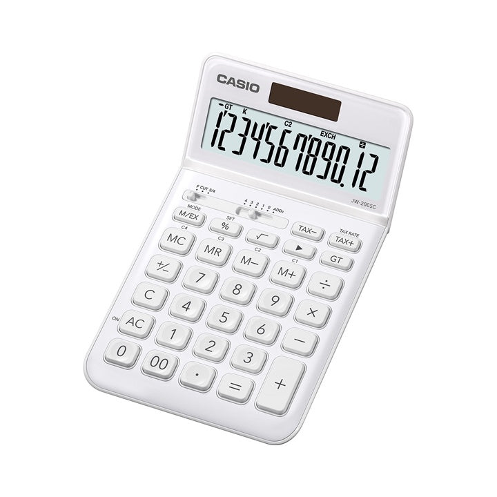 [SG] Casio JW-200SC Calculators (with adjustable tilt display) [Evergreen Stationery]