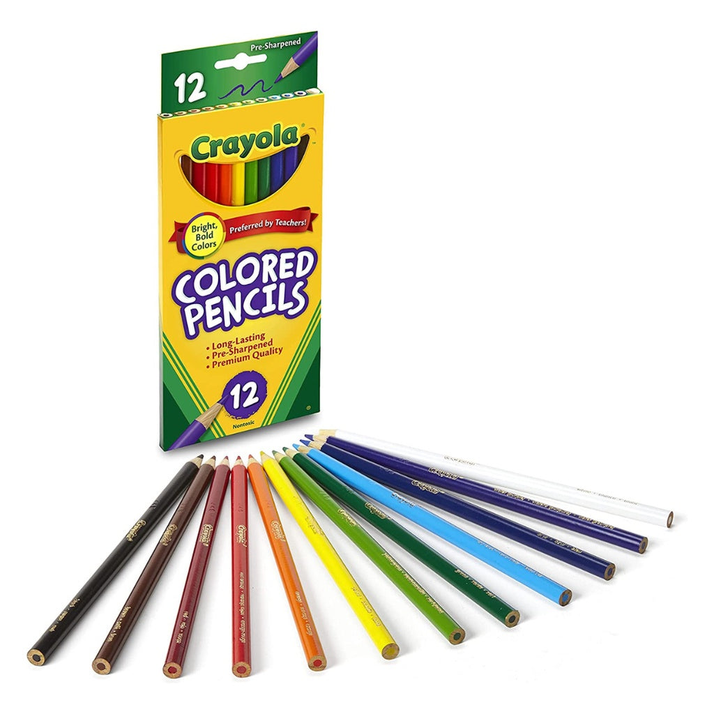 [SG] Crayola 684012 Colored Pencils 12ct [Evergreen Stationery]