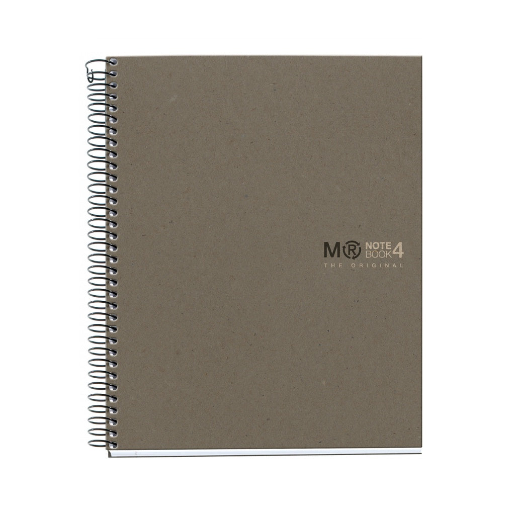 [SG] Apli Miquelrius Ecogrey Notebook A4 | A5 | Lined | Squared [Evergreen Stationery]