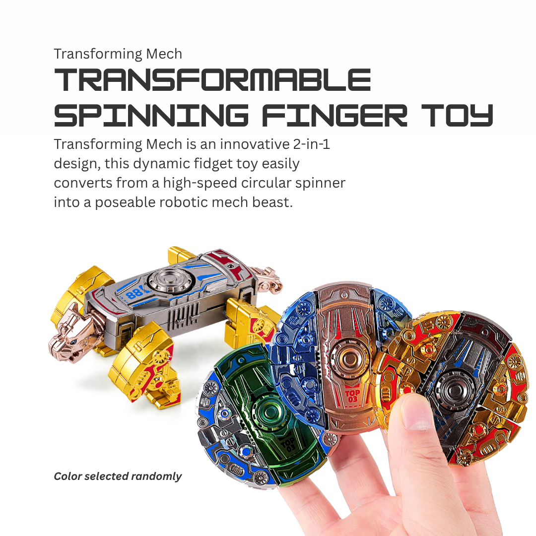 Transformable Fidget Spinner | Stress relief | Reliable quality | Dual modes | Easy to carry