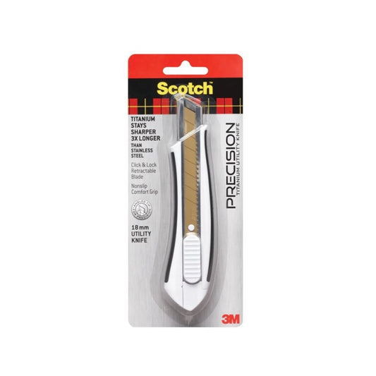 [SG] 3M Scotch TI-KL Titanium Utility Cutter Size L [Evergreen Stationery]