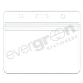 [SG] Suremark SQ9018 Name Badge with Safety Pin & Clip OR LANYARD [Evergreen Stationery]