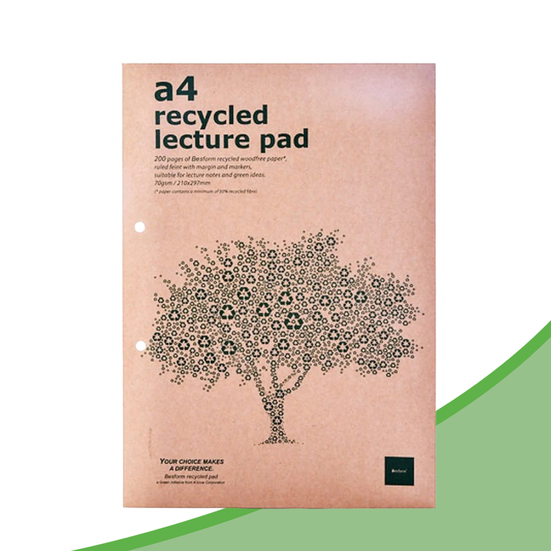 Azone Besform A4 Recycled Lecture Pad
