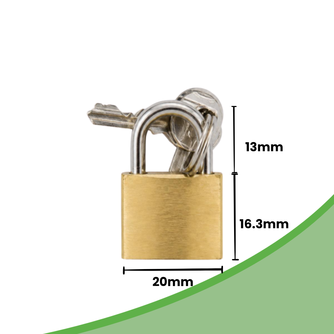 Travel/Cabinet/Door Padlock | 3 Sizes