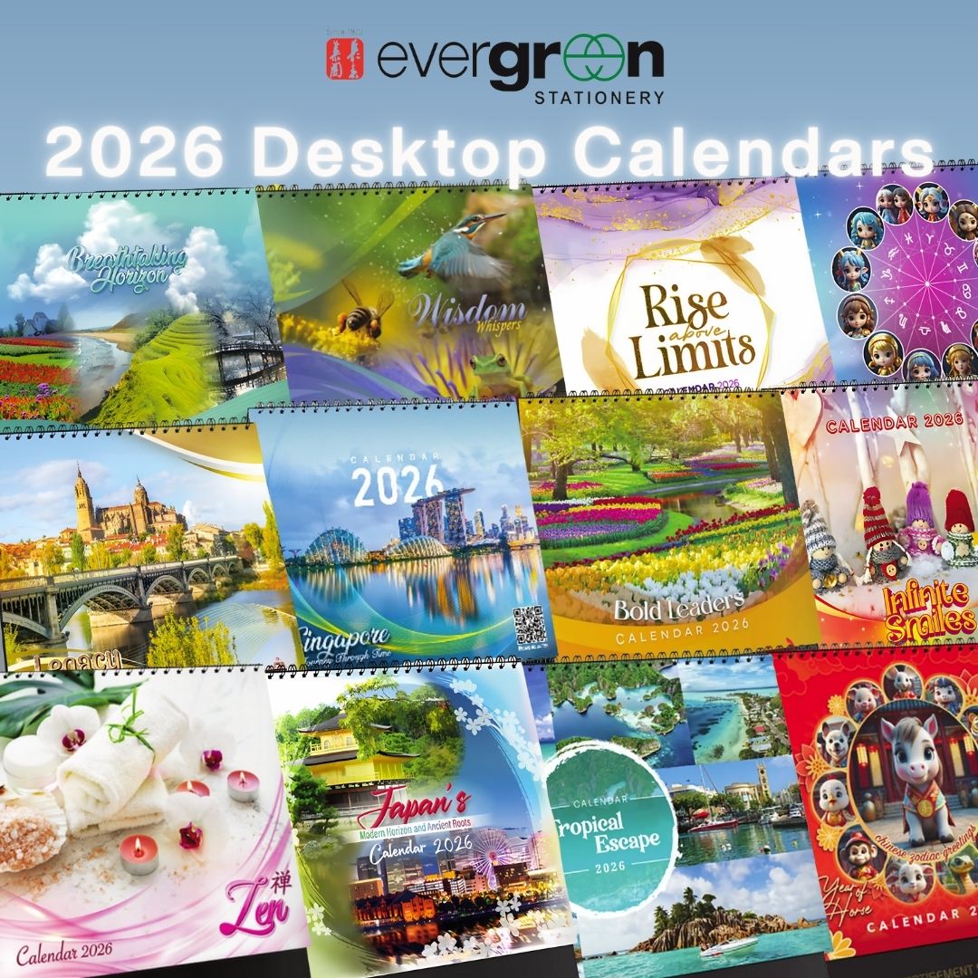 [SG] 2026 Desktop Calendars [Evergreen Stationery]