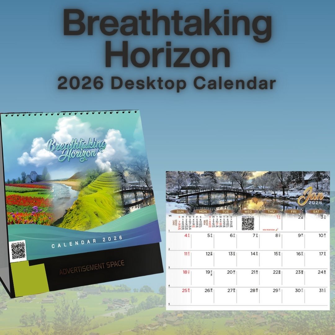 [SG] 2026 Desktop Calendars [Evergreen Stationery]