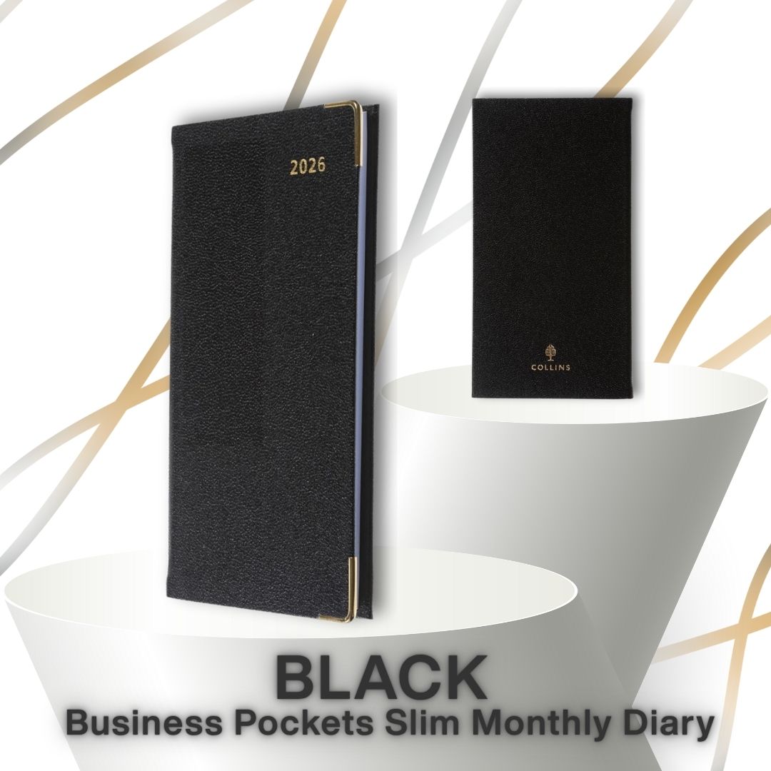 [SG] COLLINS 2026 Business Pockets Slim Monthly Planner [Evergreen Stationery]