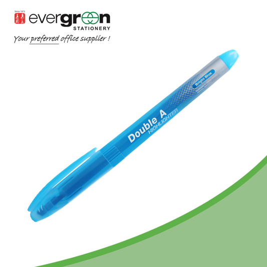 FOC Double A Pen-Shaped Highlighter Bright Color