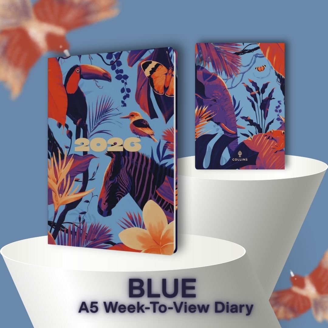 [SG] COLLINS 2026 Down the Garden Path A5 Week-To-View Planner [Evergreen Stationery]