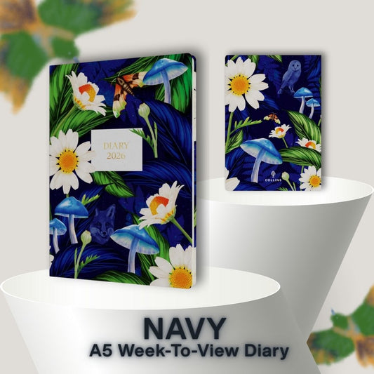 [SG] COLLINS 2026 Down the Garden Path A5 Week-To-View Planner [Evergreen Stationery]