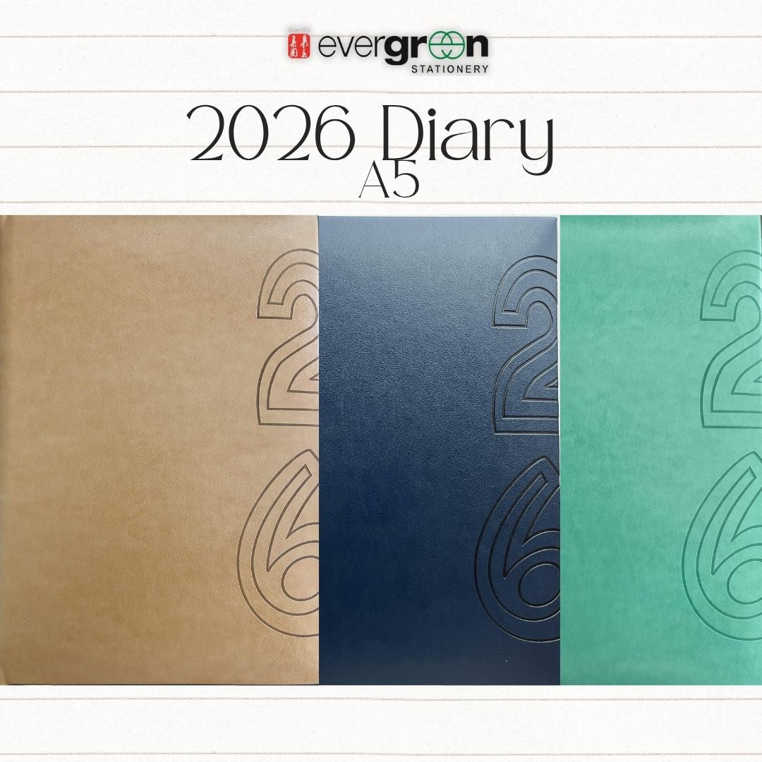 [SG] 2026 PU Diary A5 [Evergreen Stationery]