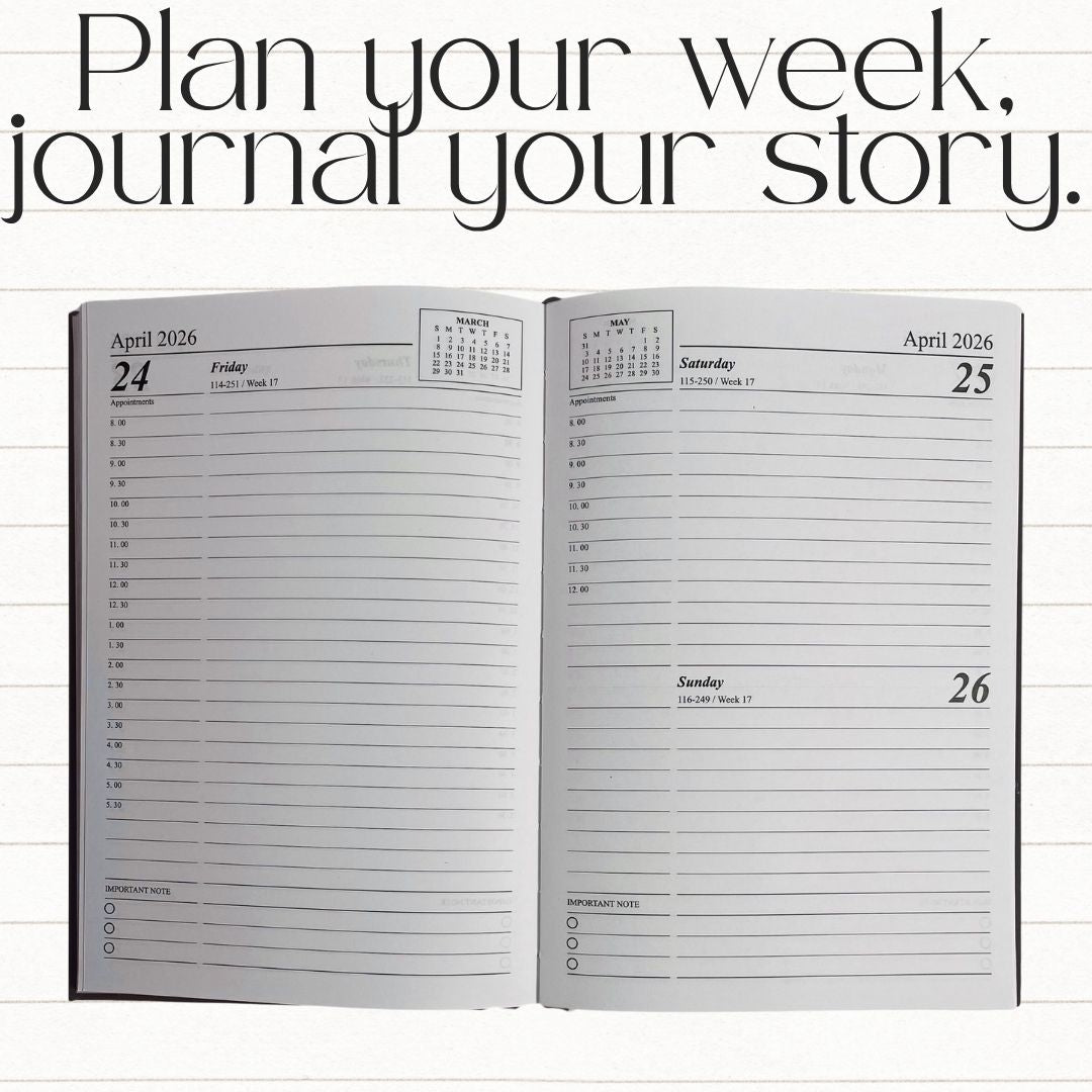 [SG] 2026 PU Diary A5 [Evergreen Stationery]