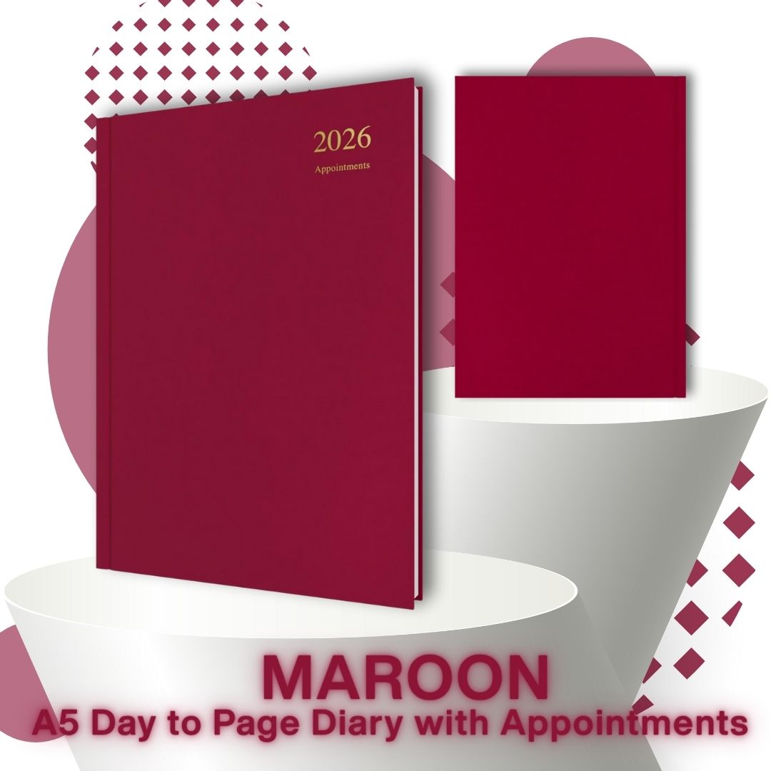 [SG] COLLINS 2026 Essential A4/A5 Day to Page Diary with Appointments Planner [Evergreen Stationery]
