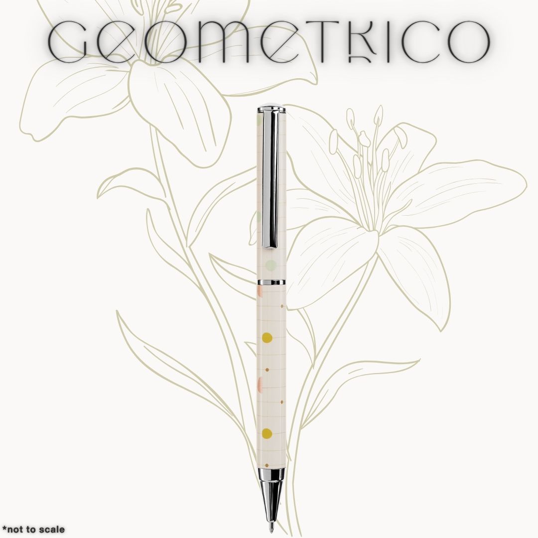 [SG] APLI Metallic Ball Pen [Evergreen Stationery]