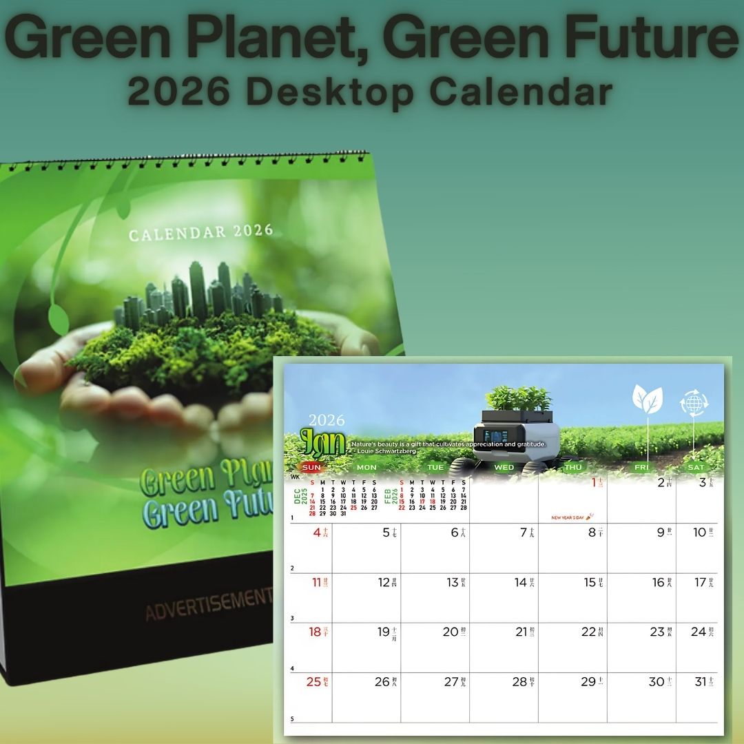 [SG] 2026 Desktop Calendars [Evergreen Stationery]