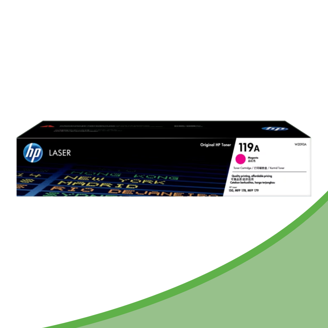 HP 119A Original Laser Toner Cartridge | Black, Cyan, Yellow, Magenta
