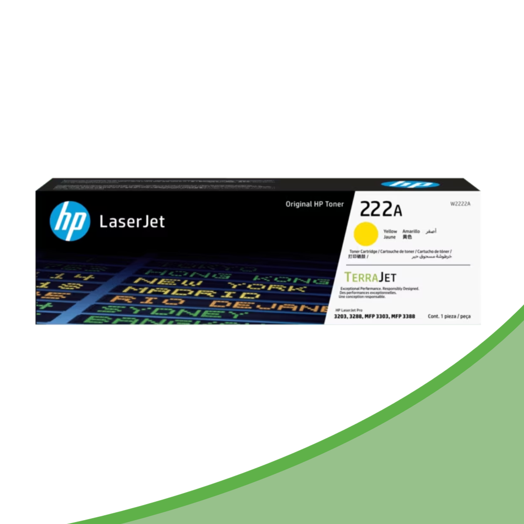 HP 222A Toner Cartridge | Black, Cyan, Magenta,Yellow