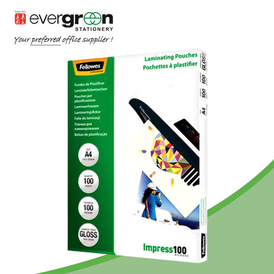 ImageLast A4 100 Micron Laminating Pouch – 100 pack