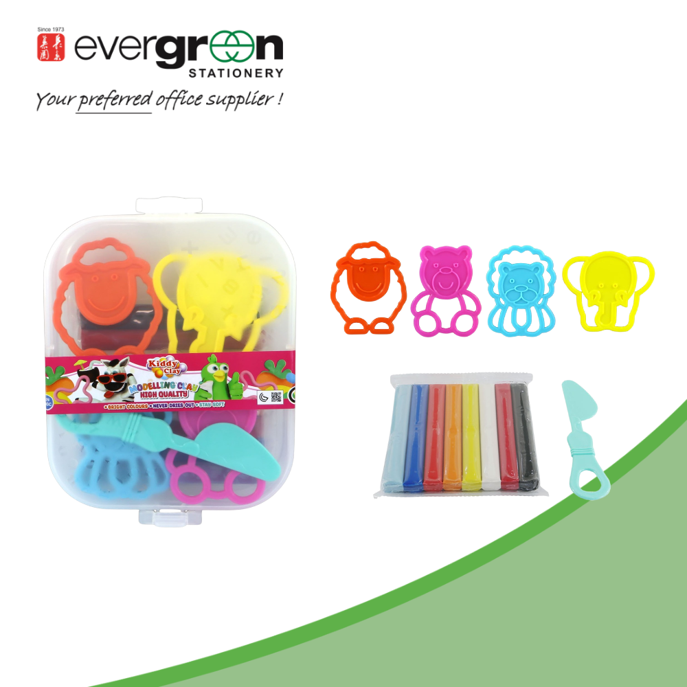 Kiddy Clay Plasticine PX-150-8+4BMT