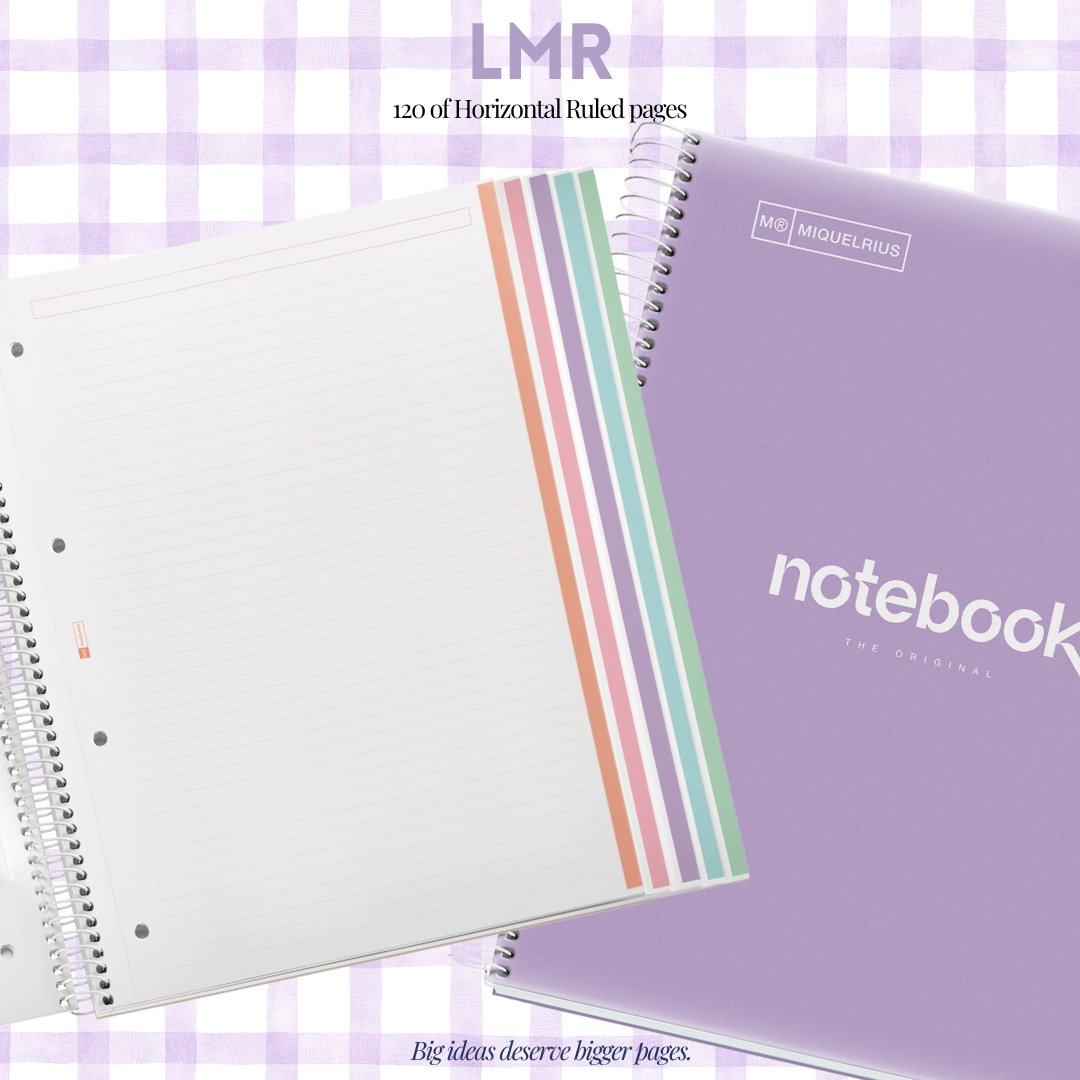 [SG] APLI Emotions A4 Notebook 120 Pages Horizontal – Multi Colours [Evergreen Stationery]
