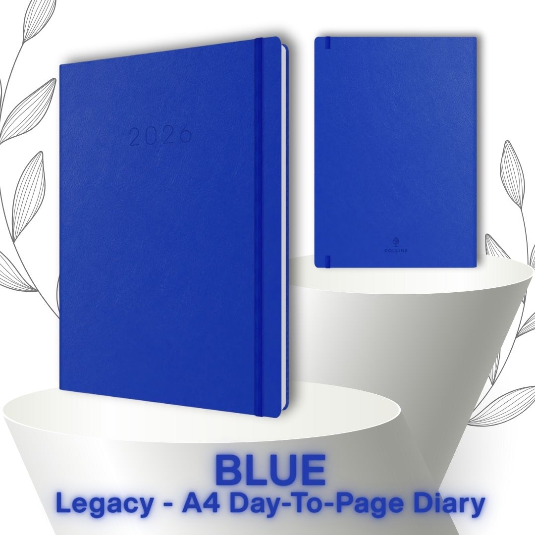 [SG] COLLINS 2026 Legacy A4/A5 Day-To-Page Planner [Evergreen Stationery]