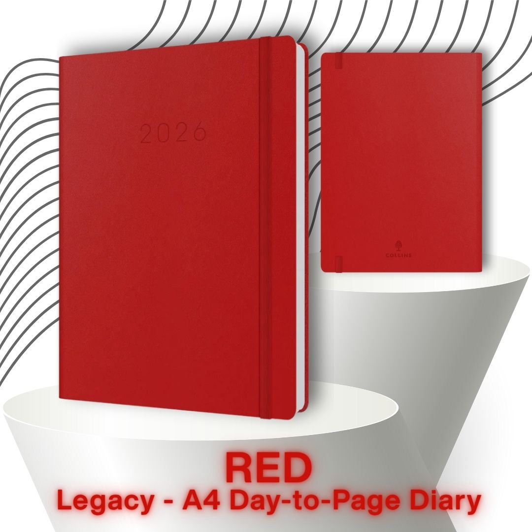 [SG] COLLINS 2026 Legacy A4/A5 Day-To-Page Planner [Evergreen Stationery]
