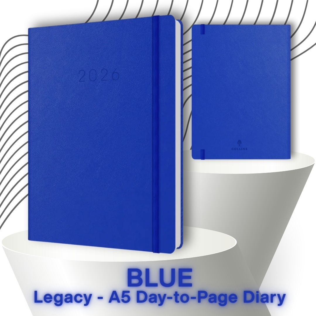 [SG] COLLINS 2026 Legacy A4/A5 Day-To-Page Planner [Evergreen Stationery]