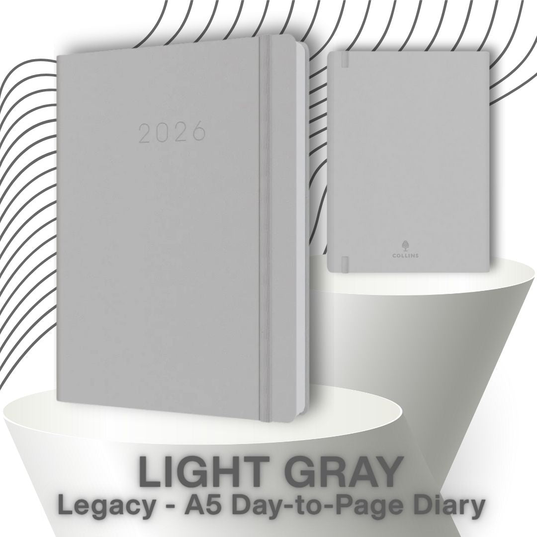 [SG] COLLINS 2026 Legacy A4/A5 Day-To-Page Planner [Evergreen Stationery]