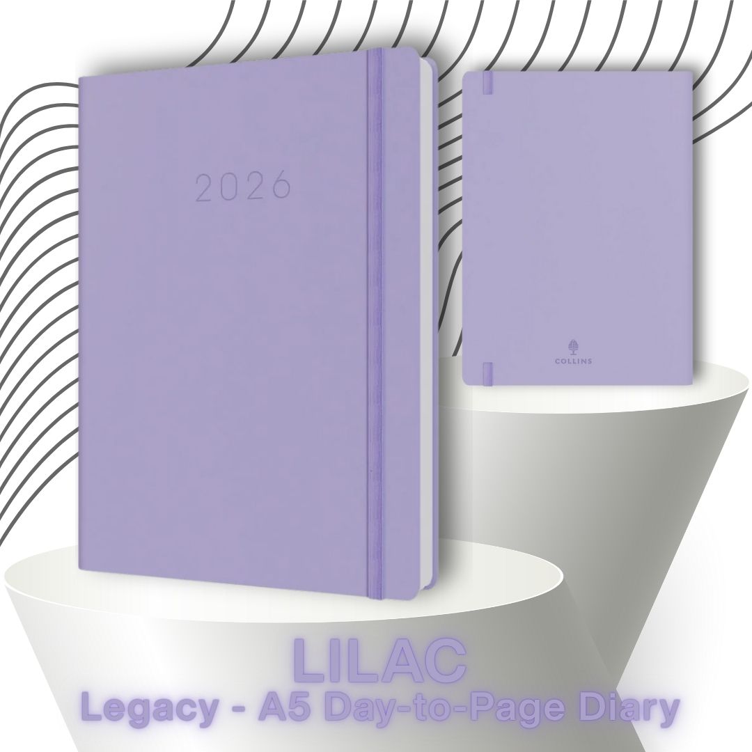 [SG] COLLINS 2026 Legacy A4/A5 Day-To-Page Planner [Evergreen Stationery]