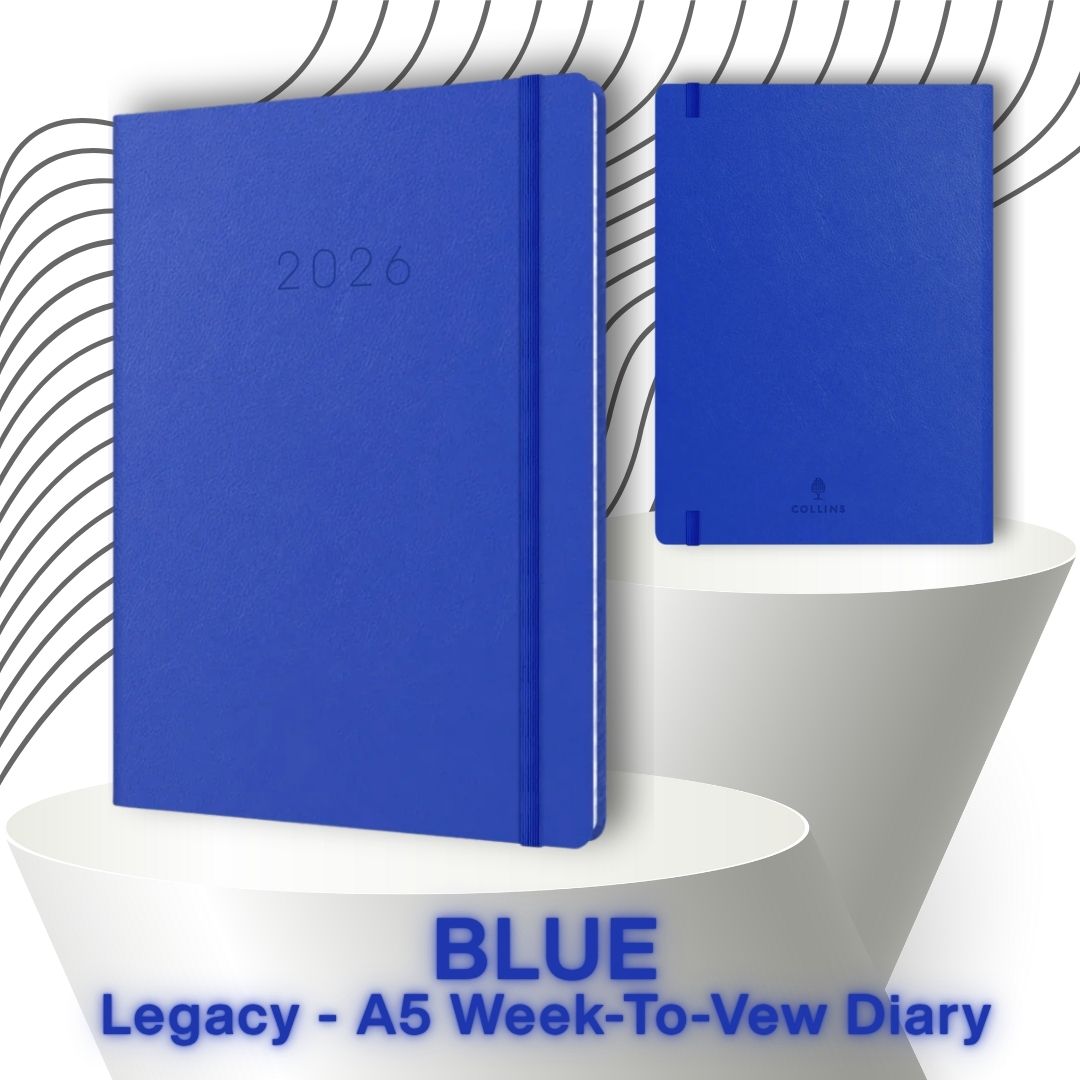 [SG] COLLINS 2026 Legacy A5 Week-To-View Planner [Evergreen Stationery]