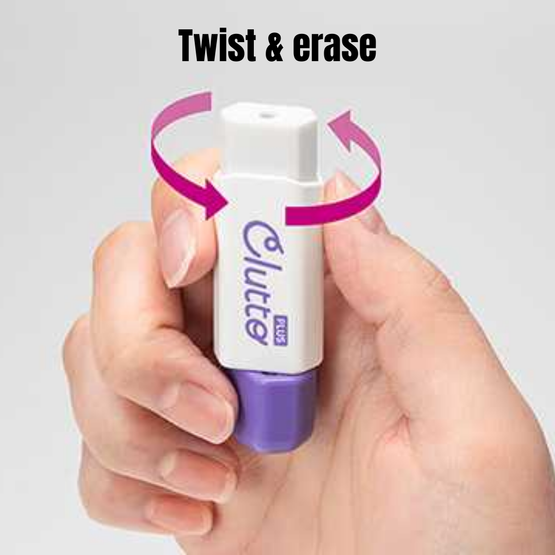 [SG] PLUS Clutto BAYMAX Eraser Limited Edition [Evergreen Stationery]