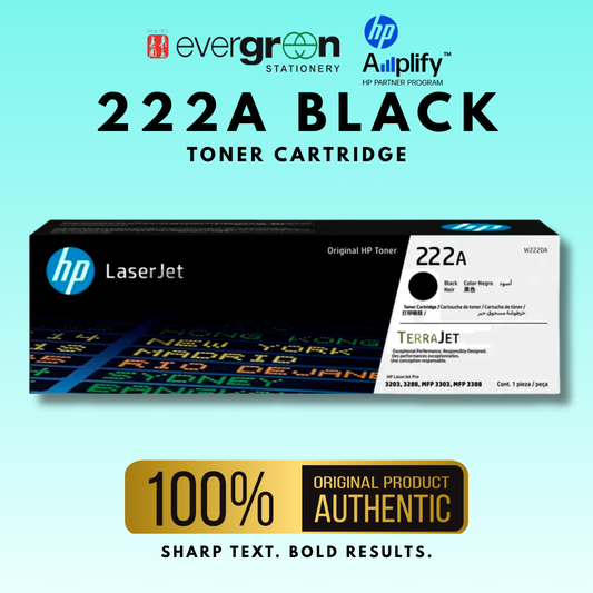 [SG] HP 222A Black Toner Cartridge [Evergreen Stationery]