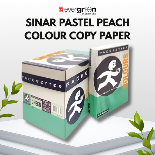 [SG] Sinal Peach Pastel Colour Copy Paper Per Reams [Evergreen Stationery]