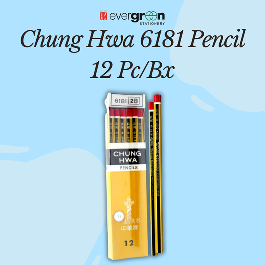 Chung Hwa 6181 Pencil 12 Pc/Bx