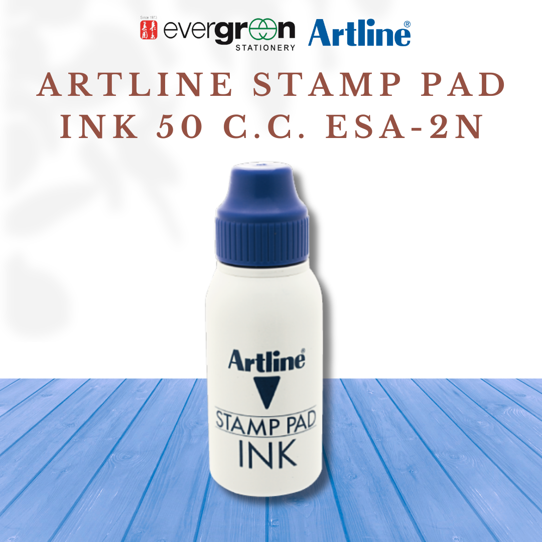 Artline Stamp Pad Ink 50 C.C. Esa-2n Blue