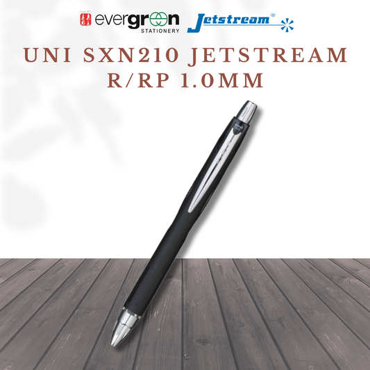 Uni Sxn210 Jetstream Black R/Rp 1.0mm