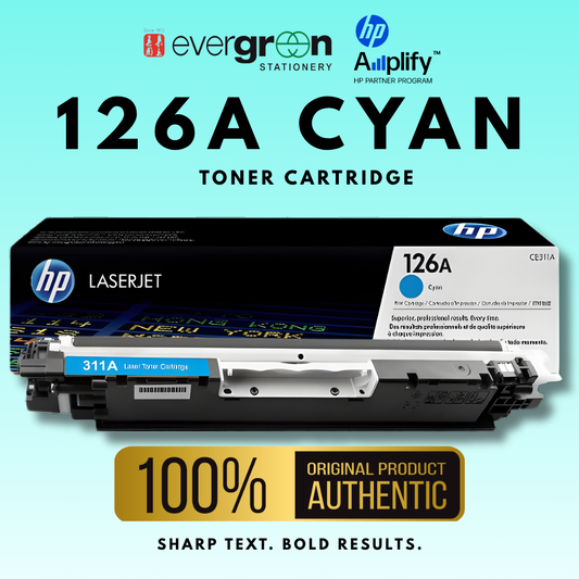 [SG] HP 126A Cyan Toner Cartridge [Evergreen Stationery]