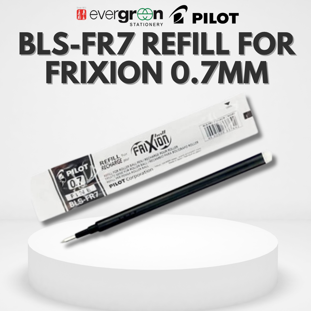 [SG] PilotBLS-FR7 Refill For Frixion 0.7mm [Evergreen Stationery]