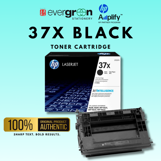 [SG] HP 37X Black Toner Cartridge [Evergreen Stationery]