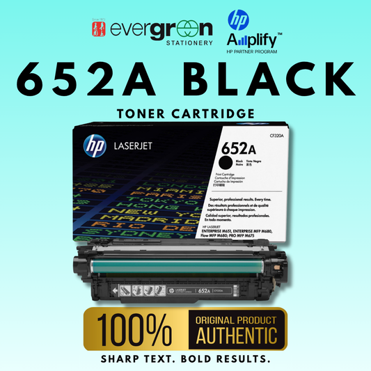 [SG] HP 652A Black Toner Cartridge [Evergreen Stationery]
