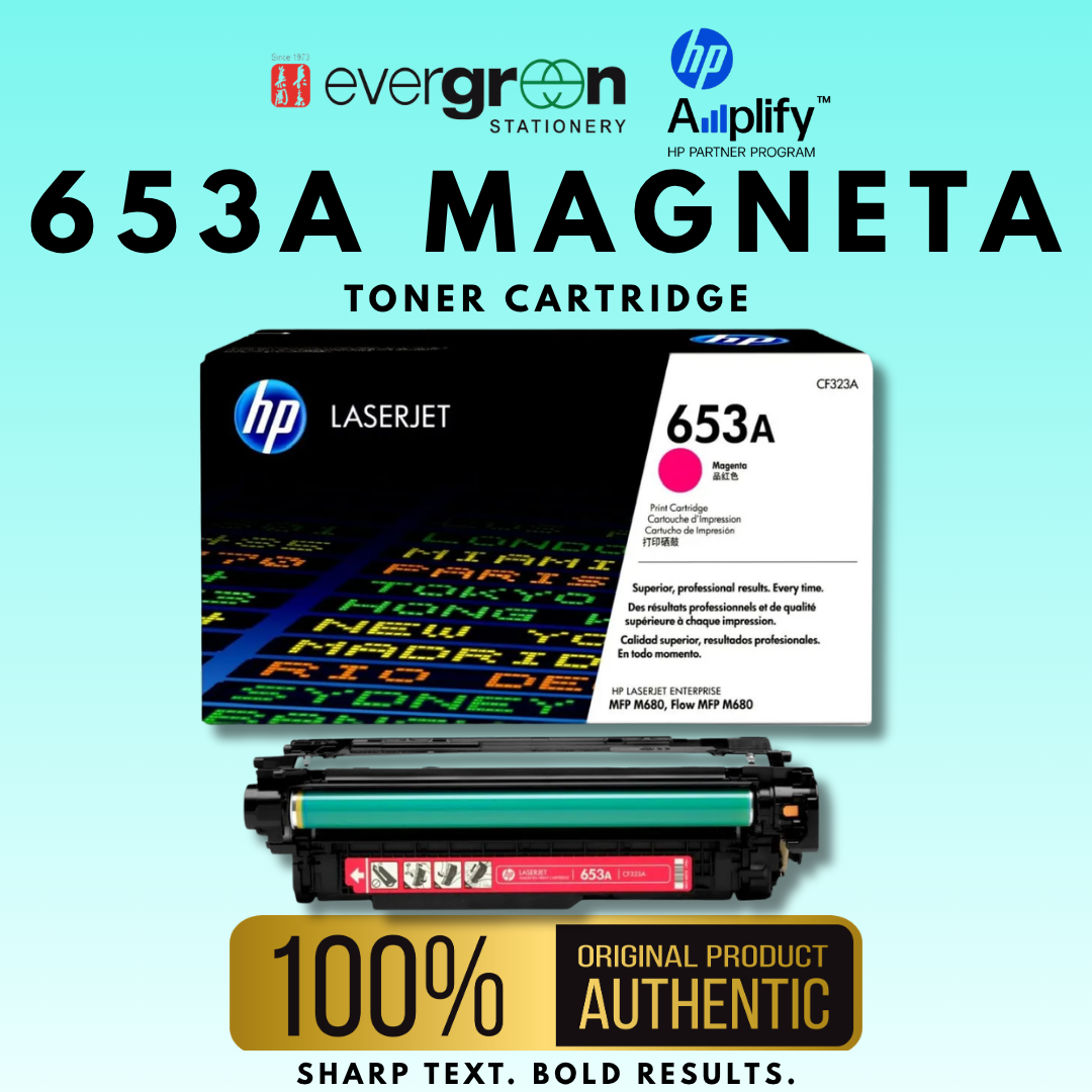 [SG] HP 653A Magneta Toner Cartridge [Evergreen Stationery]