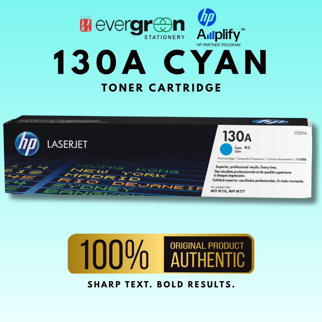 [SG] HP 130A Cyan Toner Cartridge [Evergreen Stationery]
