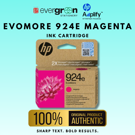 [SG] HP EvoMore 924e Magenta Inkjet Ink Cartridge (High Yield) [Evergreen Stationery]
