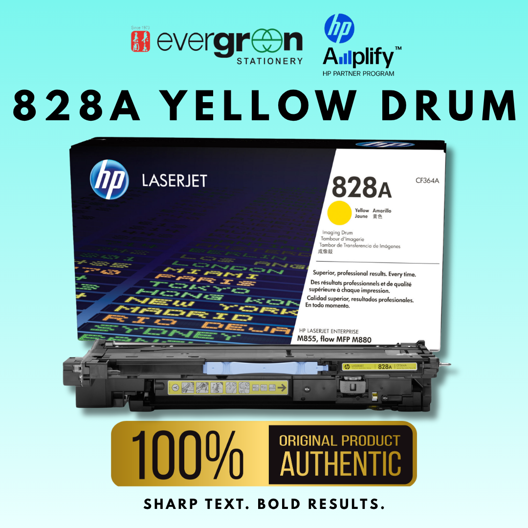 [SG] HP 828A Yellow Drum [Evergreen Stationery]