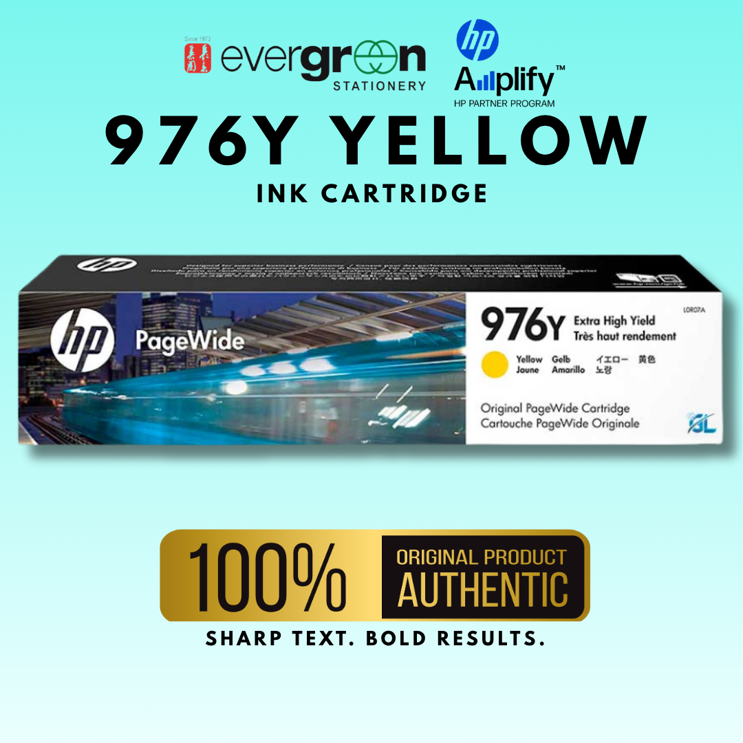 [SG] HP 976Y Yellow Ink Cartridge [Evergreen Stationery]