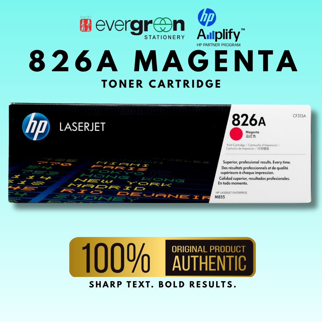 [SG] HP 826A Magenta Toner Cartridge [Evergreen Stationery]