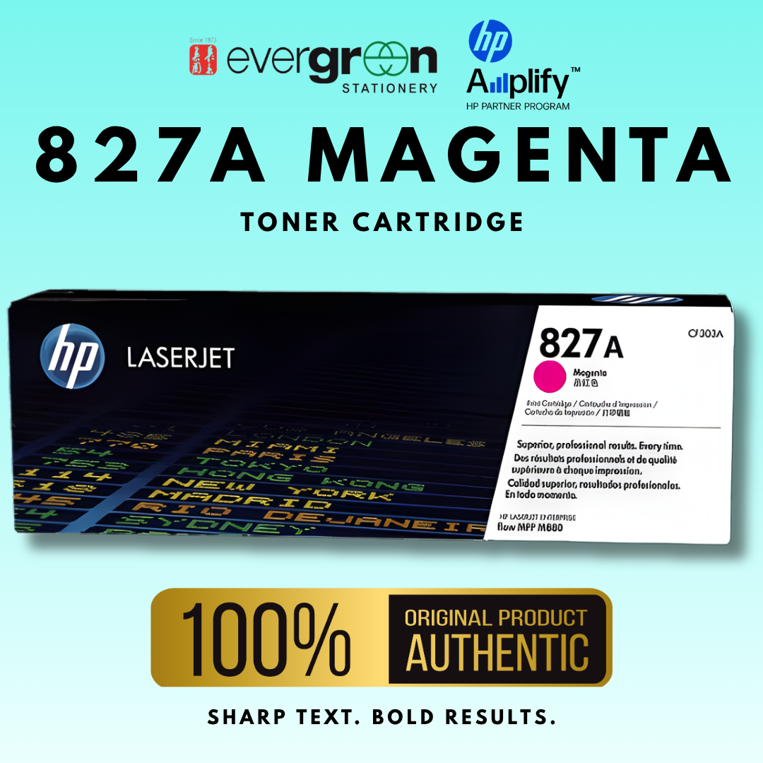 [SG] HP 827A Magenta Toner Cartridge [Evergreen Stationery]