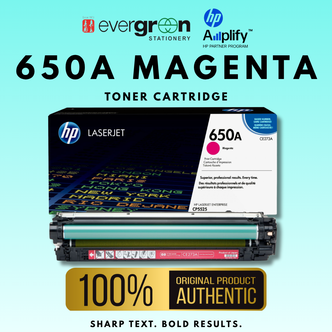 [SG] HP 650A Magenta Toner Cartridge [Evergreen Stationery]