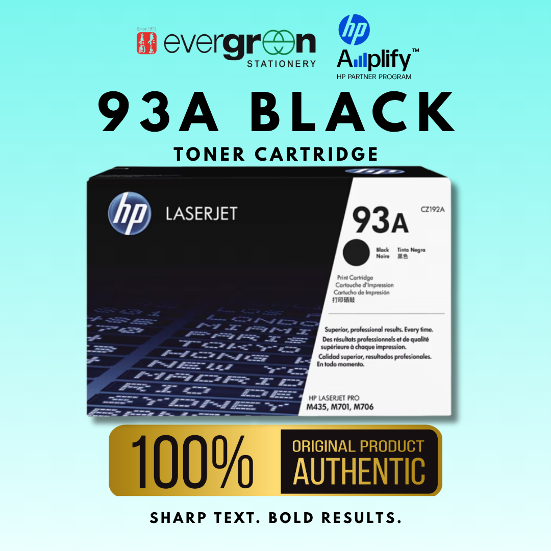 [SG] HP 93A Black [Evergreen Stationery]