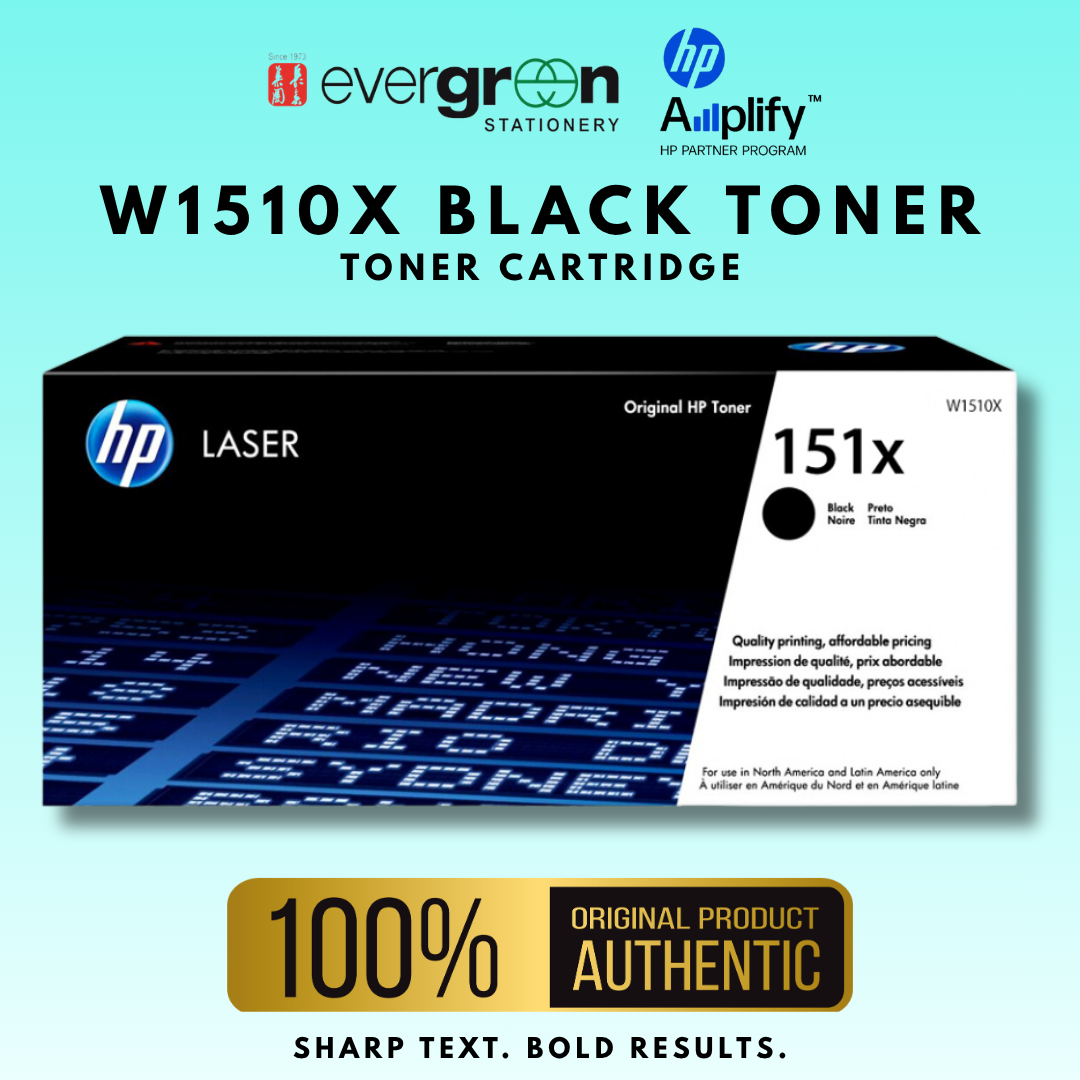 [SG] HP W1510X Black Toner Cartridge [Evergreen Stationery]